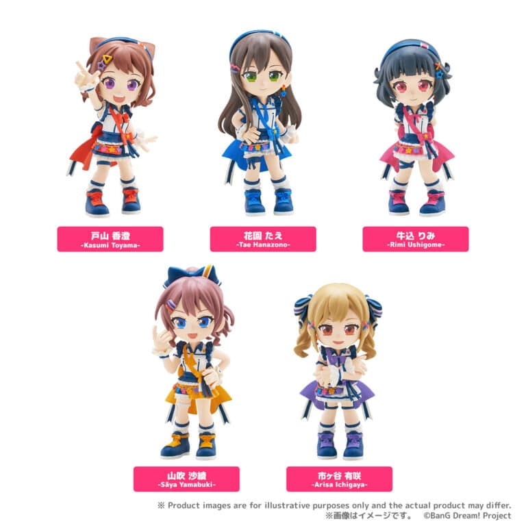 BanG Dream! 粉絲必收！PalVerse 系列推出 Poppin’Party Q版盲盒公仔，預計 2026 年發售