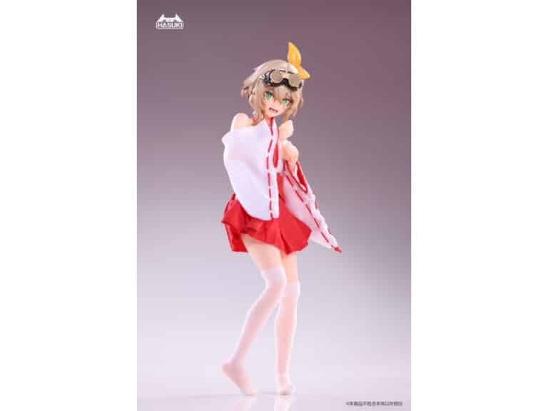 為你的機娘換新裝！HASUKI 公開「巫女服」、「粉紅辣妹」兩款 1/12 比例娃衣