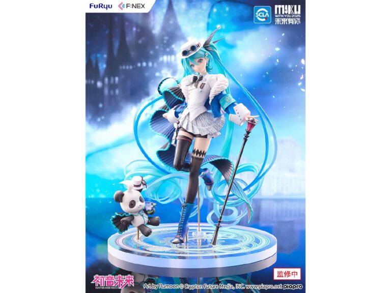 仙氣飄逸！F:NEX《初音未來》「MIKU WITH YOU 2025」主題模型上色原型亮相