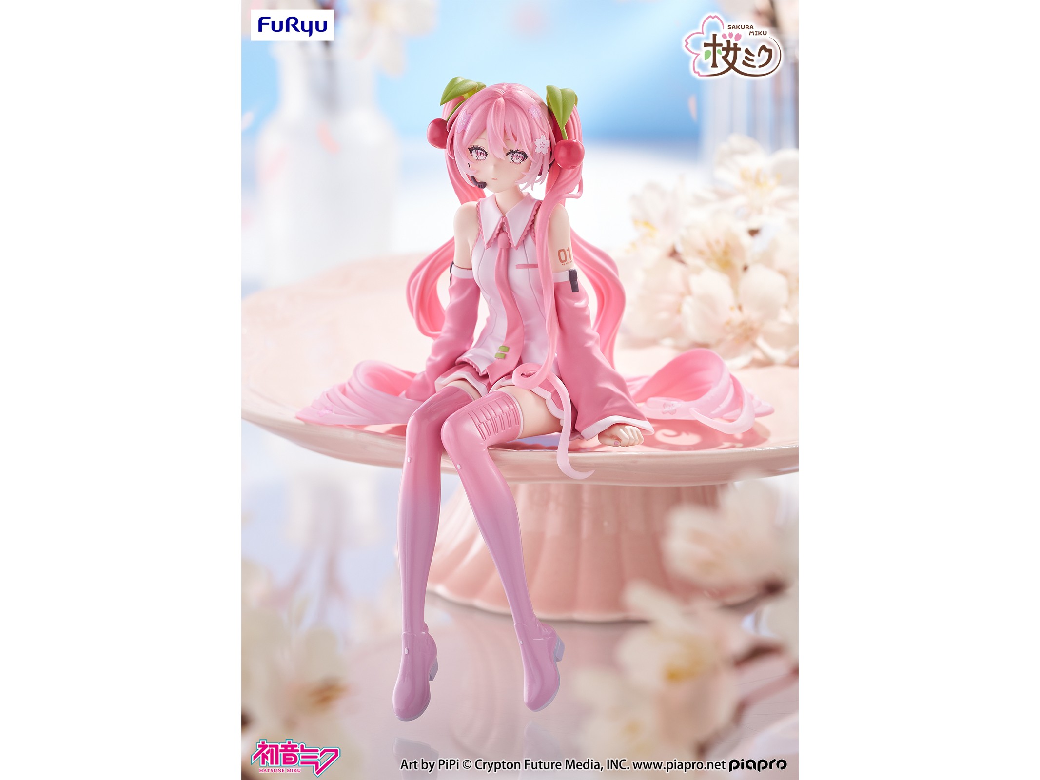 櫻花未來2026 泡麵蓋公仔彩色原型亮相！FuRyu 景品預計2026 年5 月登場