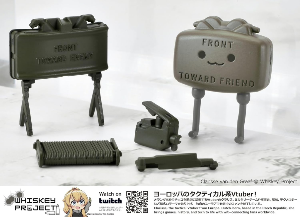 Little Armory 聯手軍武系 Vtuber「Whiskey Project」推出 BREN2 步槍模型,特典「闊劍地雷」玩偶同步微縮化 7 Little Armory 聯手軍武系 Vtuber「Whiskey Project」推出 BREN2 步槍模型,特典「闊劍地雷」玩偶同步微縮化