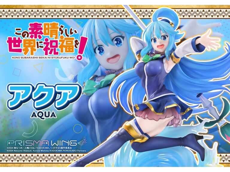 《為美好的世界獻上祝福！》女神阿克婭模型新作，PRISMA WING 1/7 比例模型明日開放預購