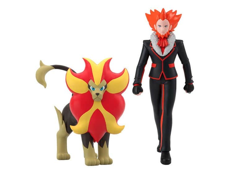 重現閃焰隊首領霸氣！萬代 Pokémon Scale World 推出「弗拉達利＆火焰獅」模型
