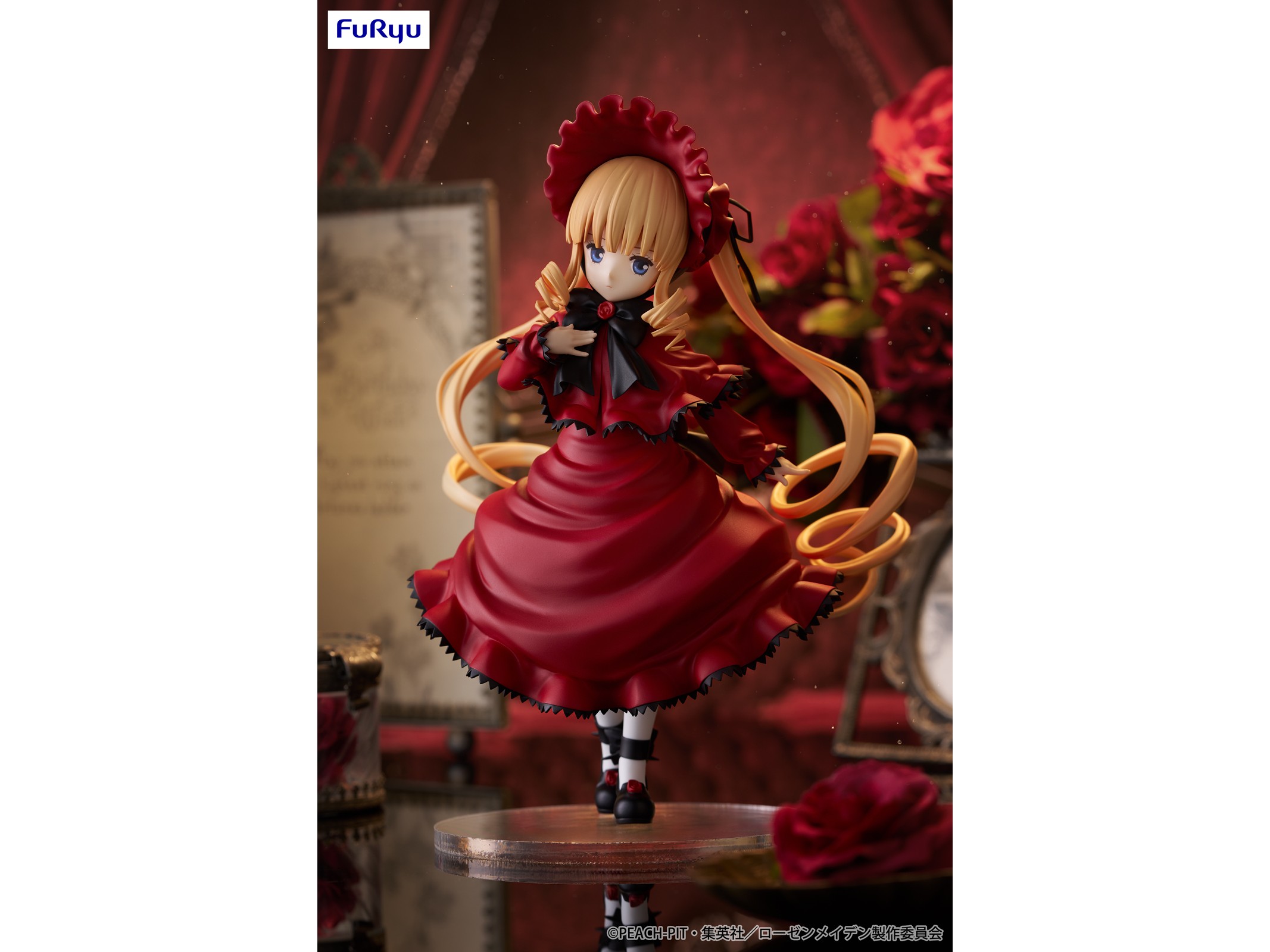 薔薇少女》真紅景品公仔彩色原型公開！FuRyu 預計2026 年6 月推出
