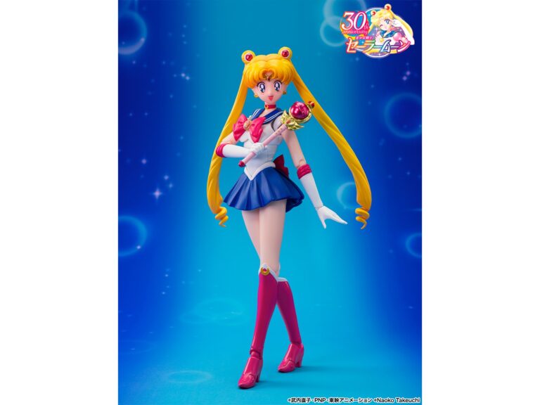 S.H.Figuarts《美少女戰士R》月光仙子新作，「Crystal Star Compact」版造型與可動全面升級