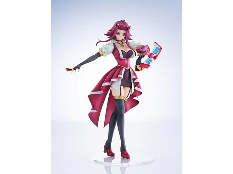 AMAKUNI《遊戲王 5D’s》十六夜亞樹模型預購開跑，附贈微笑表情與龍印手臂配件