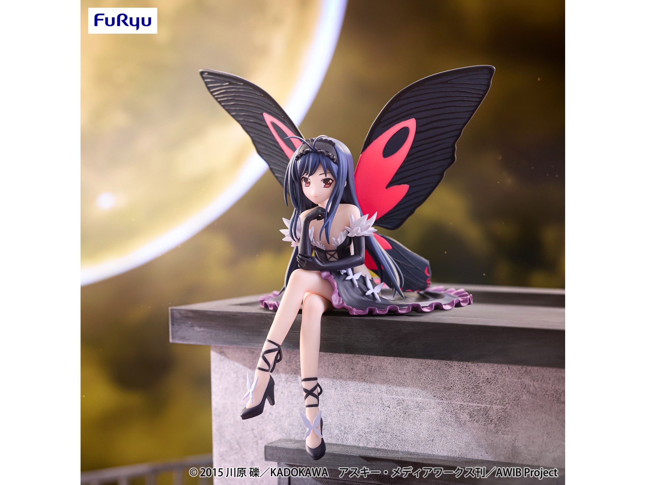 黑之王魅力再臨！《加速世界》黑雪姬泡麵蓋模型彩色原型公開預計2026