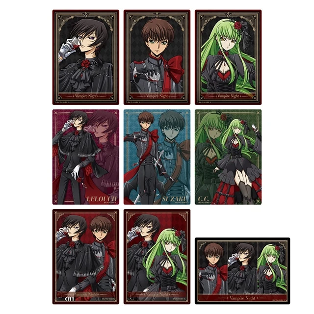《Code Geass 反叛的魯路修》吸血鬼之夜主題活動 2 月開跑!魯路修、朱雀、C.C. 全新周邊登場