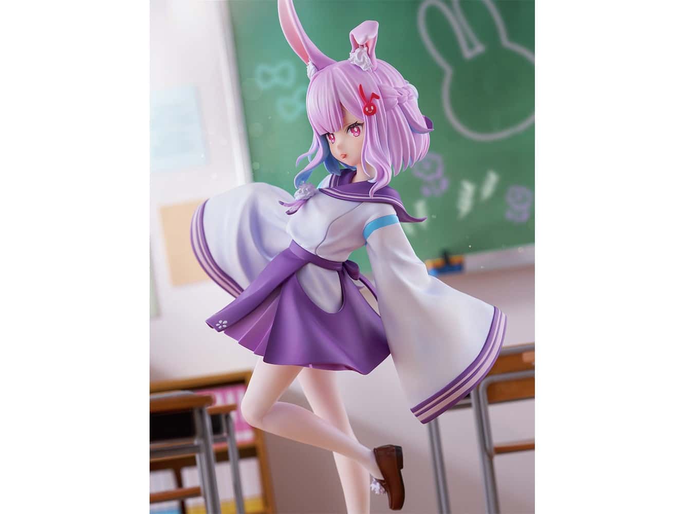 KADOKAWA 模型品牌 KDcolle 推出《人外教室の人間嫌い教師》「右左美彗」比例模型 預計明日起展開預購