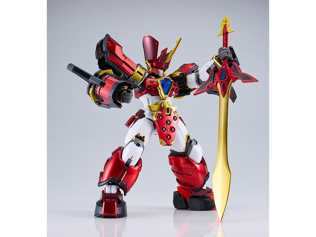 魔動王》究極質感進化！MODEROID King's Style「地動王超王金版」限量