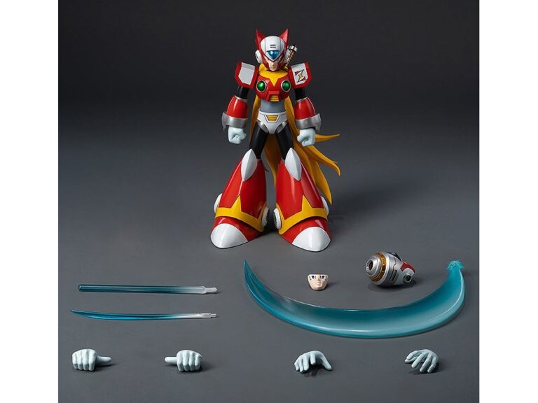 threezero《洛克人 X》MDLX 傑洛可動模型今日起開放預購：內置金屬骨架與磁吸腳掌　完美重現紅之戰神英姿