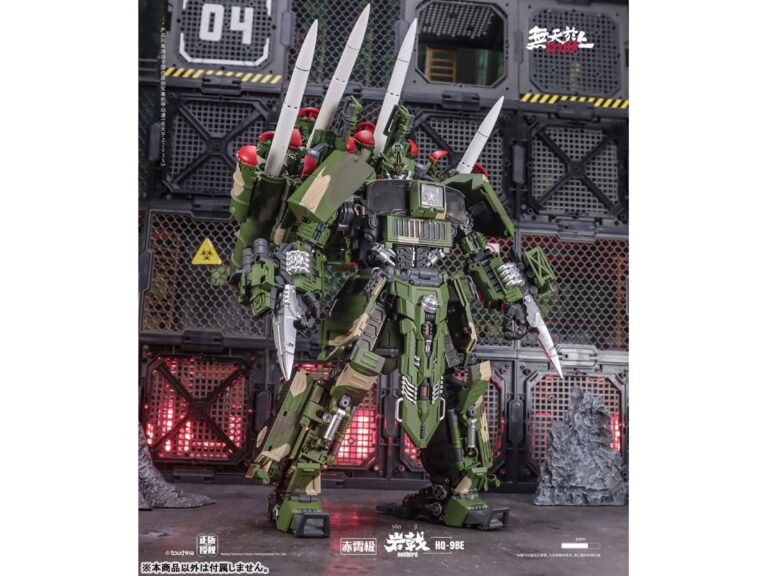 地對空飛彈化身帥氣武將！TOUCH TOYS「HQ-9BE 赤宵極 岩戟」合金變形玩具預購開始