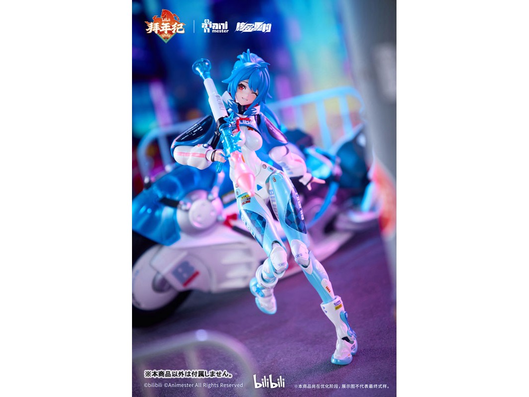 核金重構bilibili 22娘、33娘「極速流影」1/12 可動模型預購開始，重現