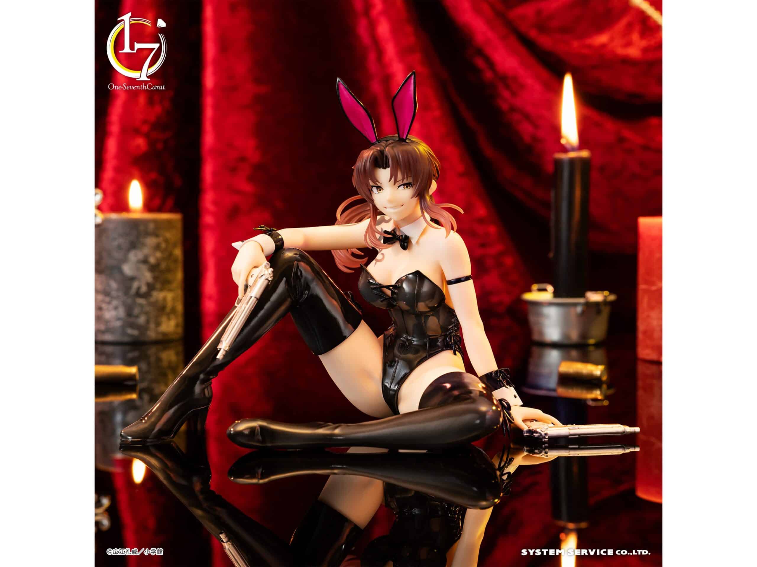 《BLACK LAGOON》暴力美學蕾薇化身兔女郎！System Service 景品彩色原型首度曝光