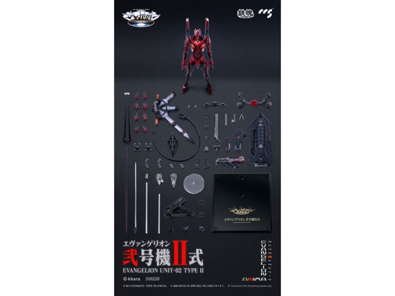 CCSTOYS「鐵魄」系列新作！《新世紀福音戰士 ANIMA》貳號機 II 式合金可動模型正式開放預購