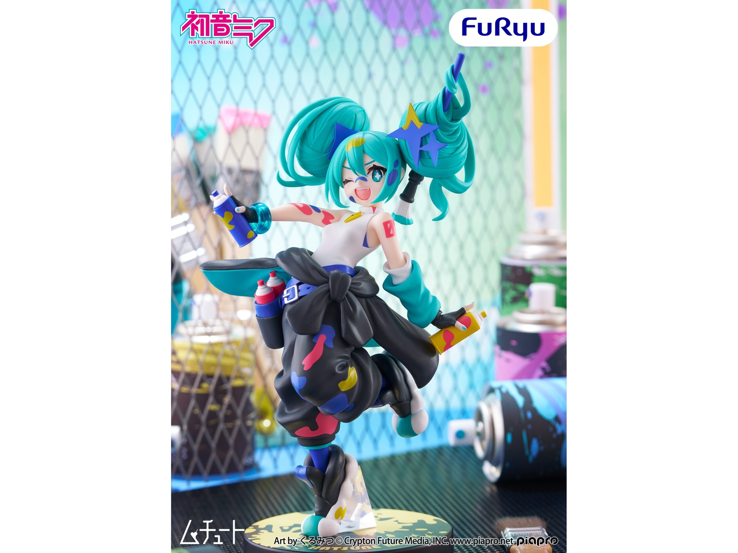 FuRyu 全新品牌「ムチュート」首發！初音未來與人氣繪師「くるみつ