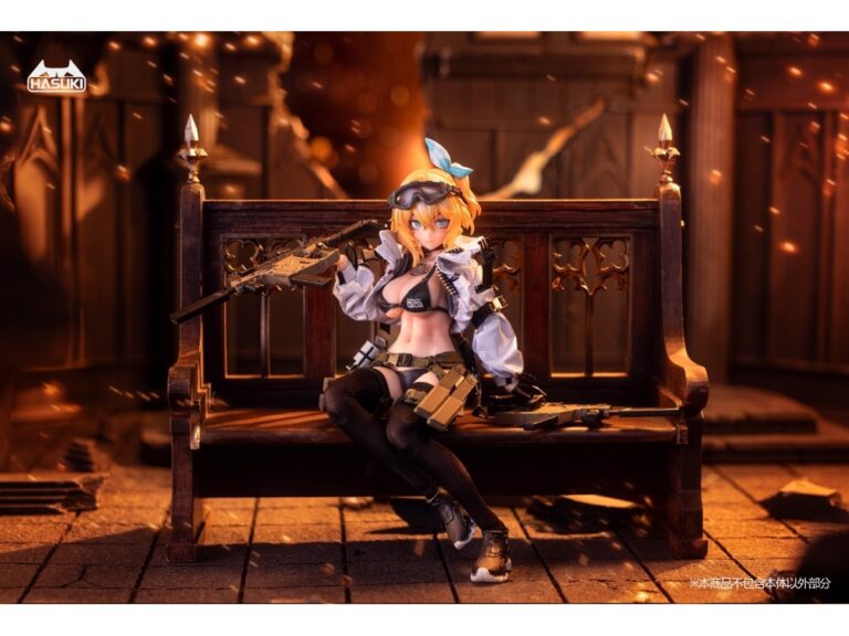 HASUKI 原創美少女系列「Cardinal Blade」梅琳娜彩色原型曝光，預計 2026 年底正式發售