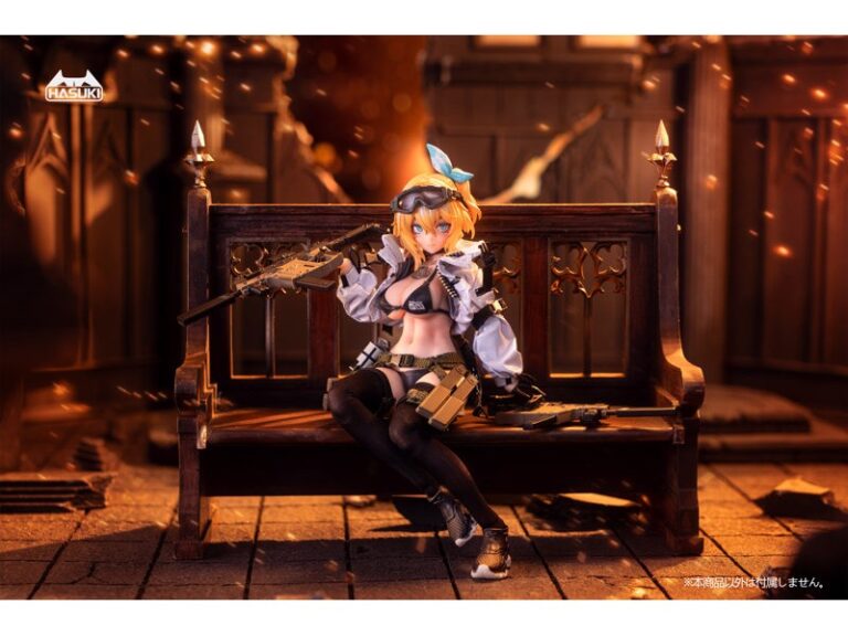 布製戰術衣物質感加持！HASUKI「pocket art」系列新作「Cardinal Blade 梅琳娜」可動模型預購正式展開