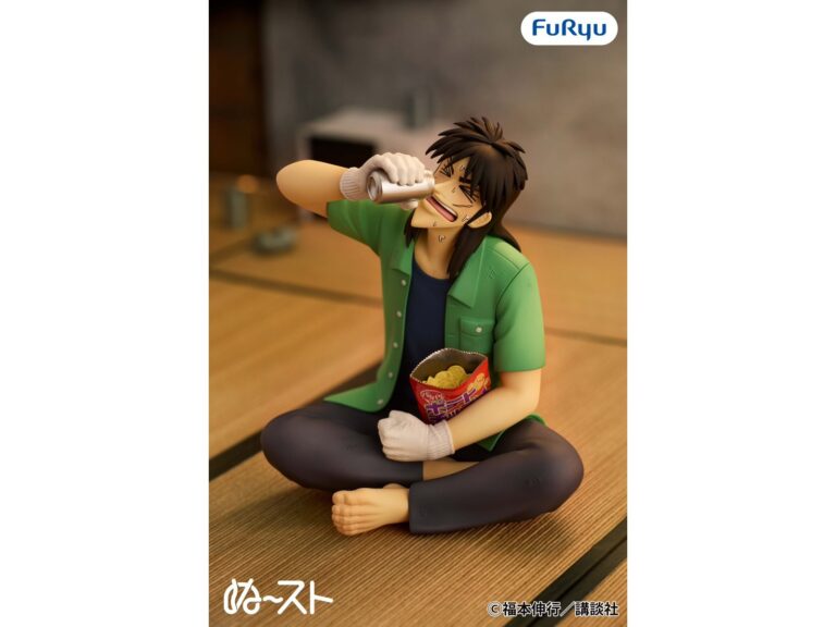 《賭博默示錄》景品化！ FuRyu 推出開司、利根川「 泡麵蓋模型 」彩色原型首度公開