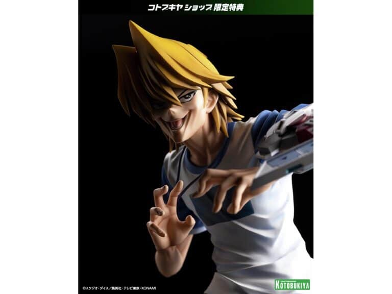 經典顏藝神還原！壽屋《遊戲王》ARTFX J 城之內克也模型公開限定特典