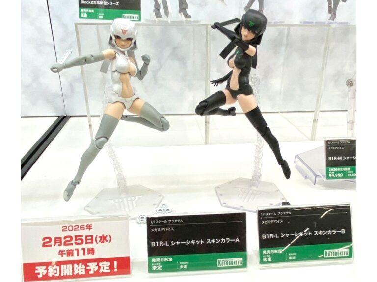 【コトコレ 2026】《女神裝置》新作大集結！「皇巫 月讀」與新系列模型情報統整