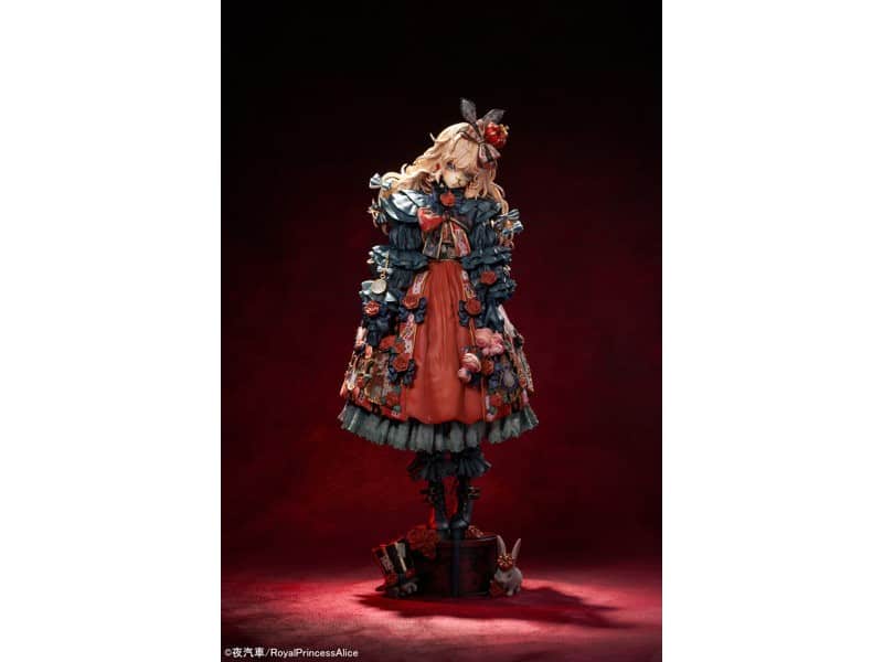 哥德蘿莉風華麗融合！MAGI ARTS「赤の女王とPrincess Alice」插畫家夜汽車聯名模型預購開跑