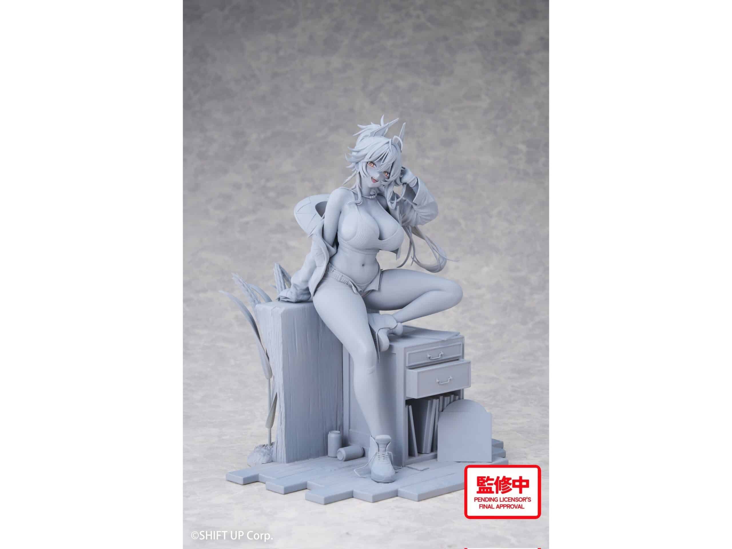 《勝利の女神：NIKKE》小紅帽「復古時光」1/7 比例模型原型公開，Hobbysakura 展現帥氣姿態