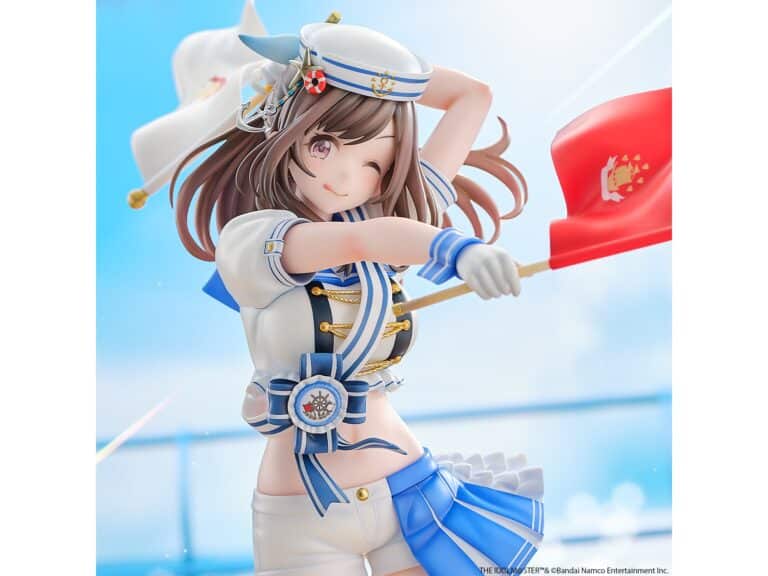 《偶像大師 閃耀色彩》月岡戀鐘「Sailing Sailor ver.」1 / 6 比例模型開放預購，重現貓道卡面細節