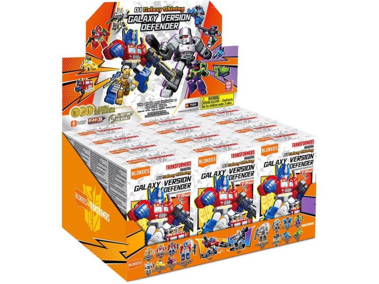 《變形金剛》Blokees Defender 系列積木公仔 Vol.1-3 開放預購！掌心大小展現 14 處極致可動性