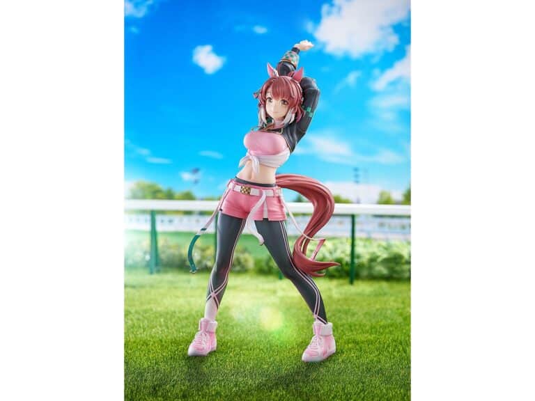 《賽馬娘 Pretty Derby》「丹茨火焰」1/7 比例模型開放預購！Phat Company 打造健康美感伸展姿態