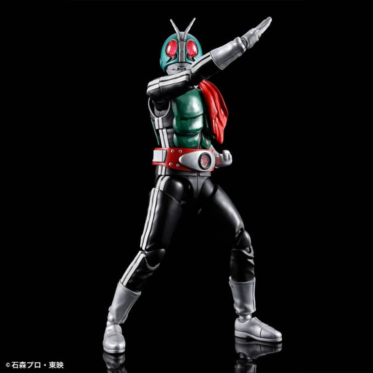 經典特攝英雄回歸！Figure-rise Standard「假面騎士新 1 號」3 月 21 日上市 試作與包裝圖正式公開