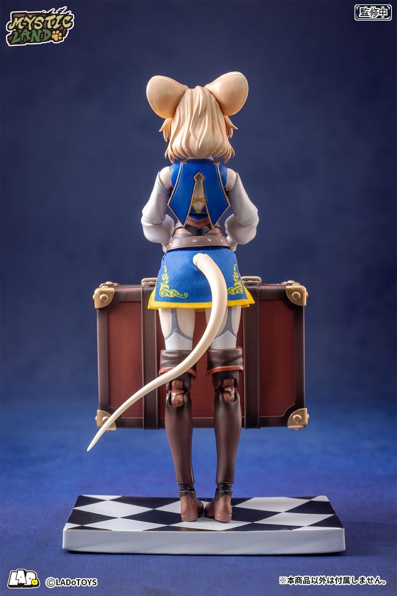 知性美鼠娘登場！LADoTOYS「ミスティックランド」1/12 可動模型 MARGARET 研究員Ver. 開放預購