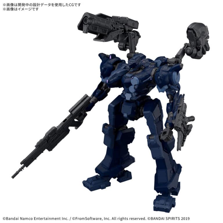 《機戰傭兵 VI》V.I. 佛洛伊特座機「VP-40S LOCKSMITH」30MM 組裝模型 3 月 14 日開賣，樣品試作與外盒樣貌首度公開