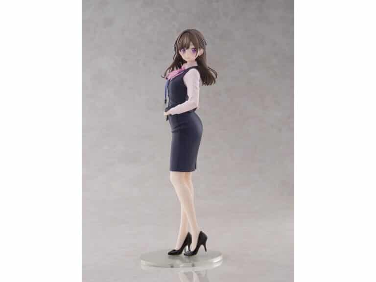 天城しの原創角色「受付ちゃん」實體化！戀戀-櫻-推出 1/6 比例模型，首創表情可動設計展現知性魅力