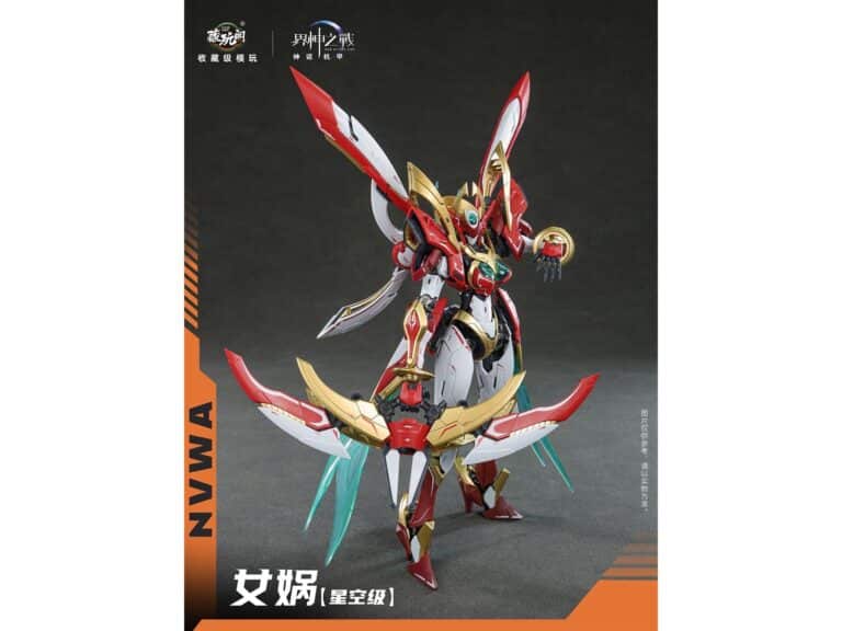 CANG-TOYS 原創變形機甲「女媧 NVWA」組裝模型正式開訂！合金骨架結合三段變形機制