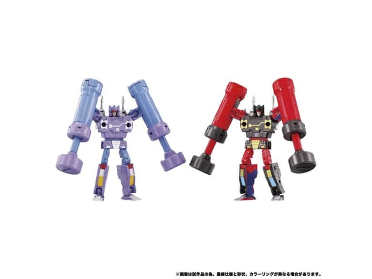 經典動畫色彩重現！變形金剛 MPG 系列磁帶部隊「ランブル & フレンジー」與「ジャガー & バズソー & ラットバット」正式開放預購