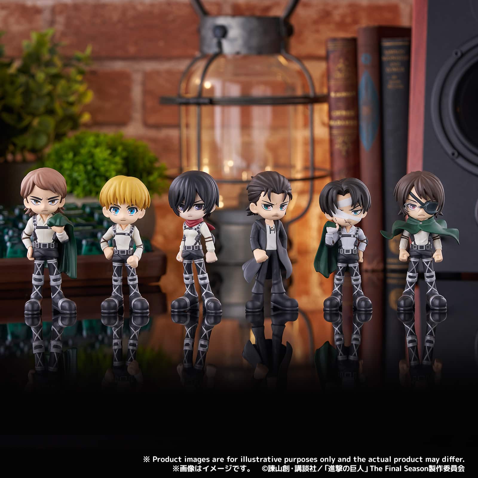 《進擊的巨人》The Final Season 登陸 PalVerse 系列！兵長艾連等 6 款盒玩 5 月預購