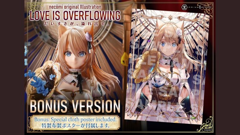 絕美插畫實體化！Prime 1 Studio 推出 necömi 畫集封面 1/5 比例雕像