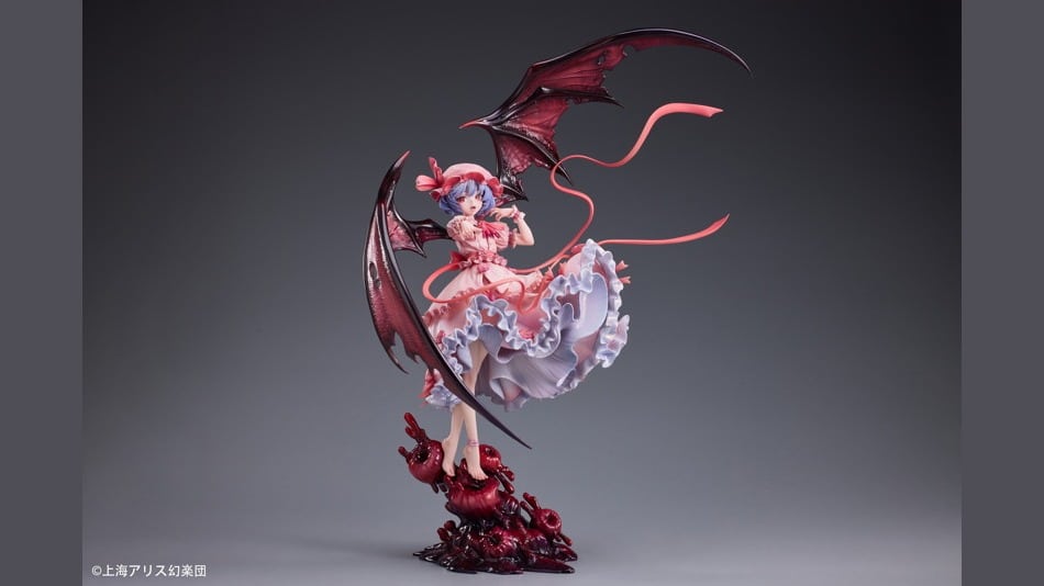 《東方Project》蕾米莉亞 1/7 模型開放預購 附贈替換頭部與胸像底座