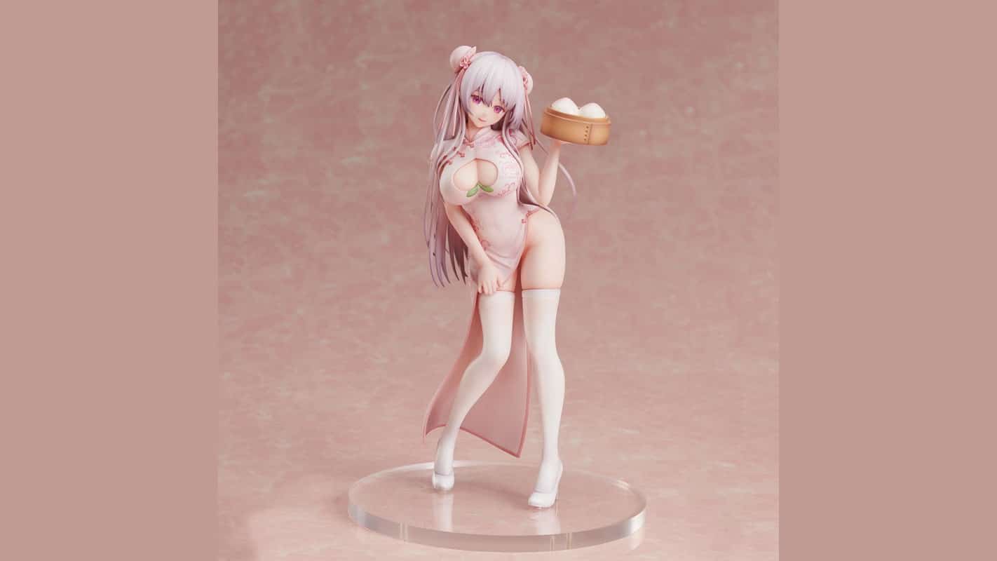 旗袍美少女再臨！Union Creative「桃饅ちゃん」模型開放再販預購