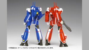 WAVE 推出《超時空要塞》VF-1J 1/100 比例模型 新增「Multiplex」規格一次收錄三大機體塗裝