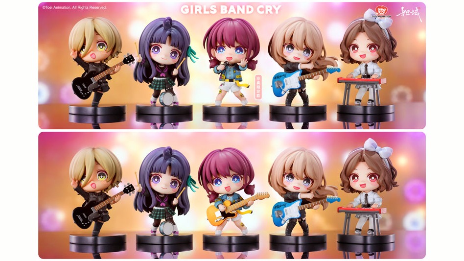 《Girls Band Cry》SD 人偶開放預購！收錄中盒限定版井芹仁菜
