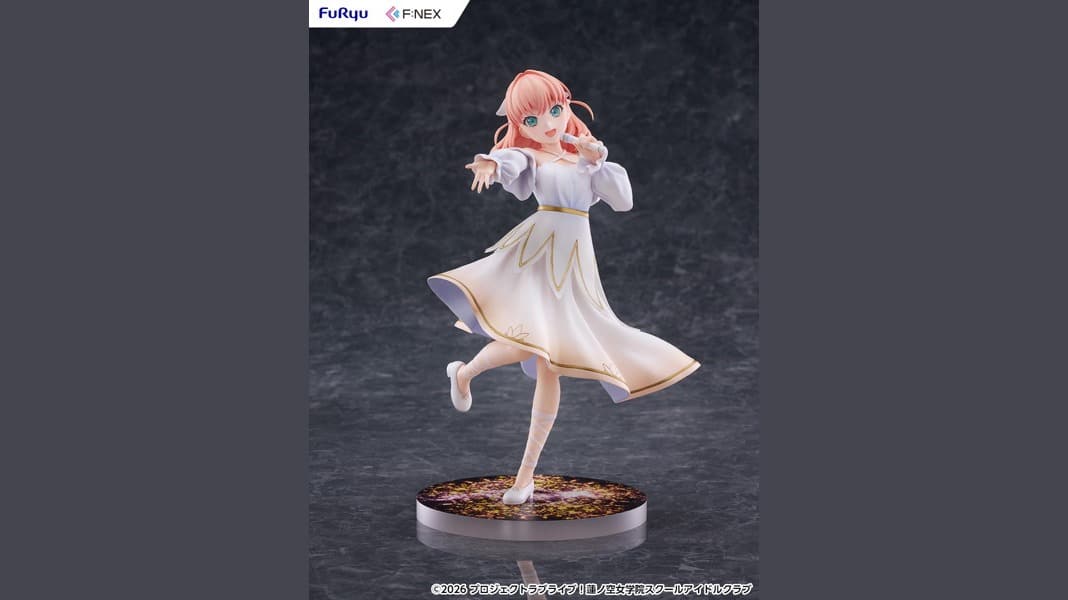 F:NEX《Love Live! 蓮之空》花帆、瑠璃乃、さやか 1/7 模型預購開跑，2027年3月發售