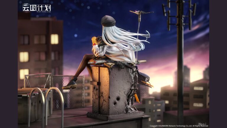 CALBONE《少女前線：雲圖計劃》可露凱暮色警衛 1/6彩色原型公開