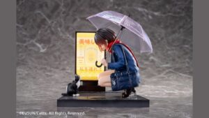 EUSUN推出插畫家catzz原創模型《雨の日 – 邂逅》 售價1.4萬日圓附贈貓咪特典