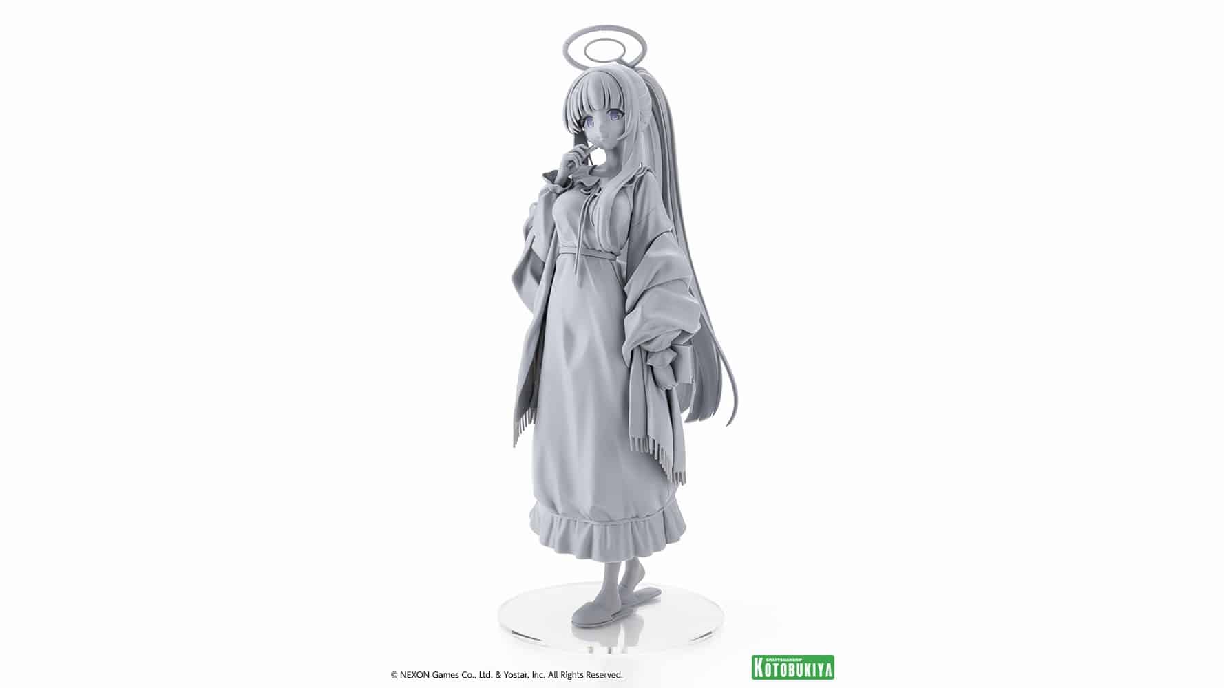 Kotobukiya 曝光《蔚藍檔案》諾亞睡衣與由香里泳裝開發原型灰模 細膩重現學生慵懶與夏日姿態