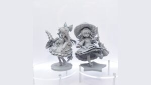《東方Project》博麗靈夢、霧雨魔理沙模型化 Reverse Studio 聯手 amiami 公開原型