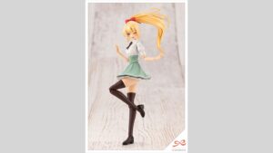 壽屋《創彩少女庭園》佐伯律花夏服 7月17日再販 內附三款髮型零件可與女神裝置混搭