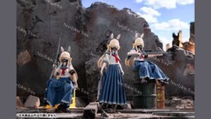 《黒鉄休止符》蒸氣龐克少女可動人偶 2026 年開賣 盲盒同步登場