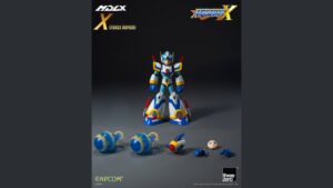 threezero《洛克人 X》MDLX 第四裝甲原型曝光 腳部磁鐵重現經典攀牆